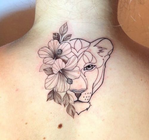 Keep it Simple: 27 Elegant Lion Tattoo Designs