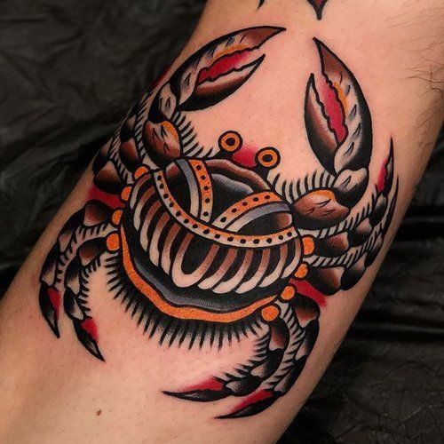Explore 20 Unique Crab Tattoo Ideas for Women in – Discover Feminine Designs That Symbolize Zodiac Elegance
