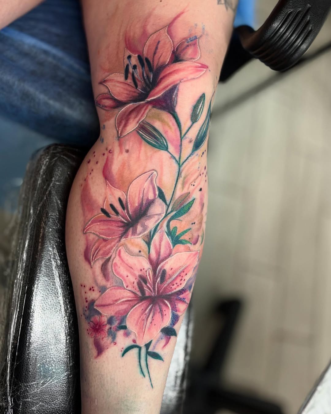 25 Gladiolus Tattoo Ideas with Simple Designs, Fine Line, Color and More