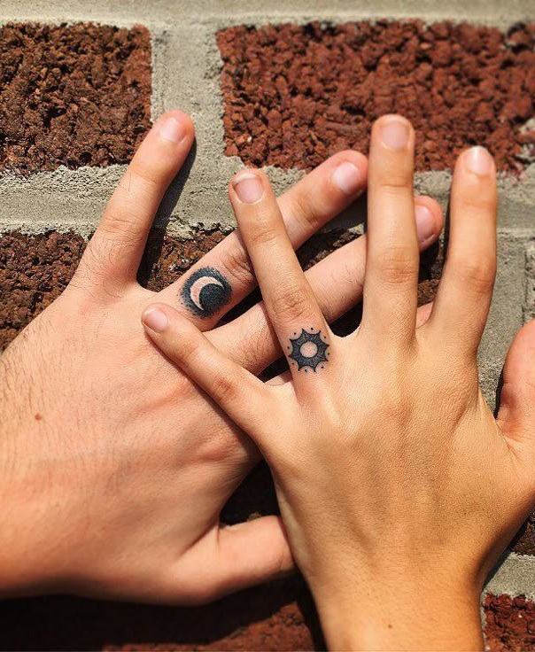 Explore 25 Unique Wedding Ring Tattoo Ideas for : Simple, Cute, Meaningful Designs