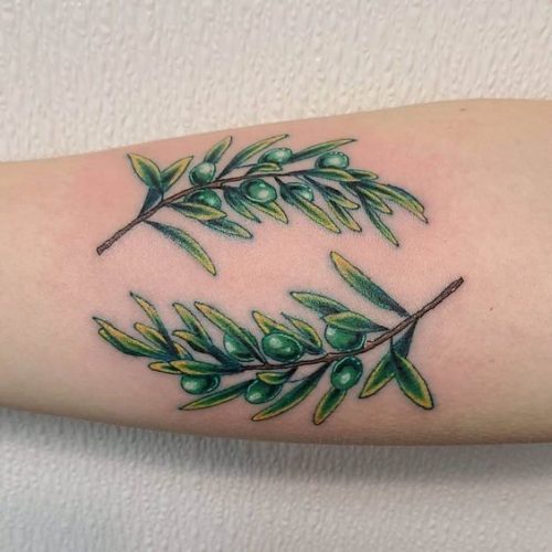 Top 20 Olive Tattoo Designs for : Embrace Peace with These Artistic Creations