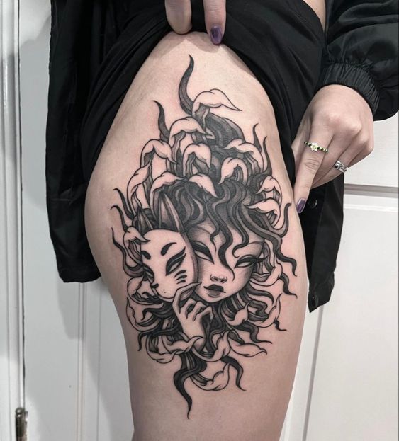25 Ideas for Dark Feminine Tattoos: Aesthetic Inspiration for Every Style