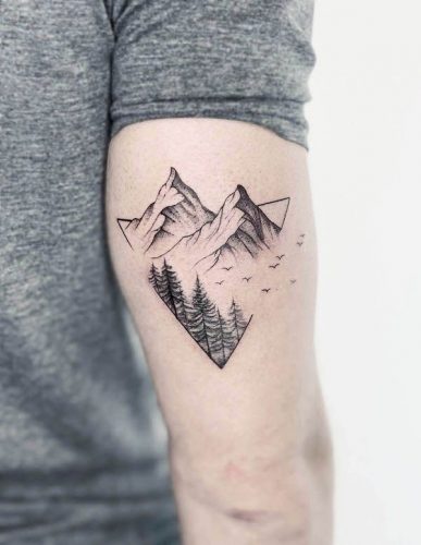 Explore ’s Top 15 Mountain Range Tattoo Ideas for Adventurous Spirits | Unique Nature-Inspired Designs