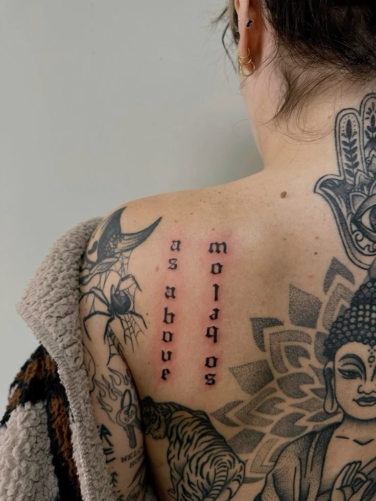 29 As Above, So Below Tattoo Ideas: Striking Ways To Wear A Classic Hermetic Motto