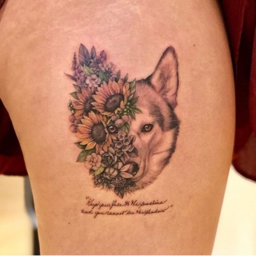 20 Husky Tattoo Ideas for