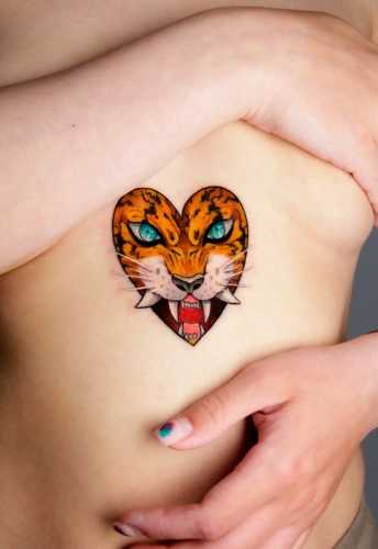 29 Women’s Tiger Tattoo Ideas