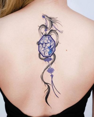 29 Fierce Dragon Tattoo Ideas for Women