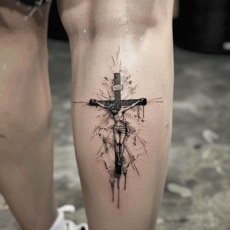 26 Unique Cross Tattoo Designs for : Ideas for Men & Women