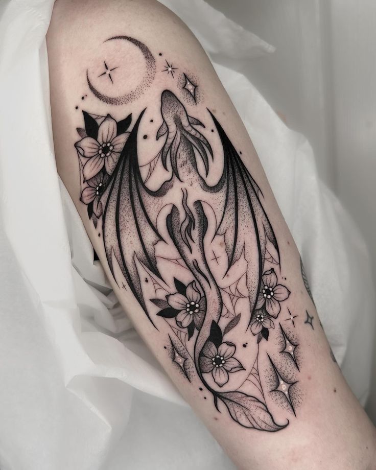 29 Dragon Tattoo Ideas for Men and Women Abstract, Realistic, Shoulder and Arm Designs