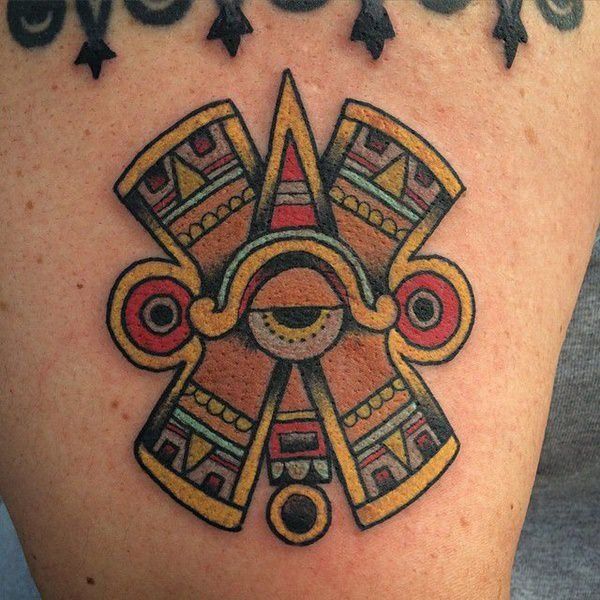 Aztec Tattoo 25 Ideas : Mexican Art Traditional Designs For Men and Women