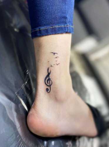 18 Cute Ankle Tattoo Ideas