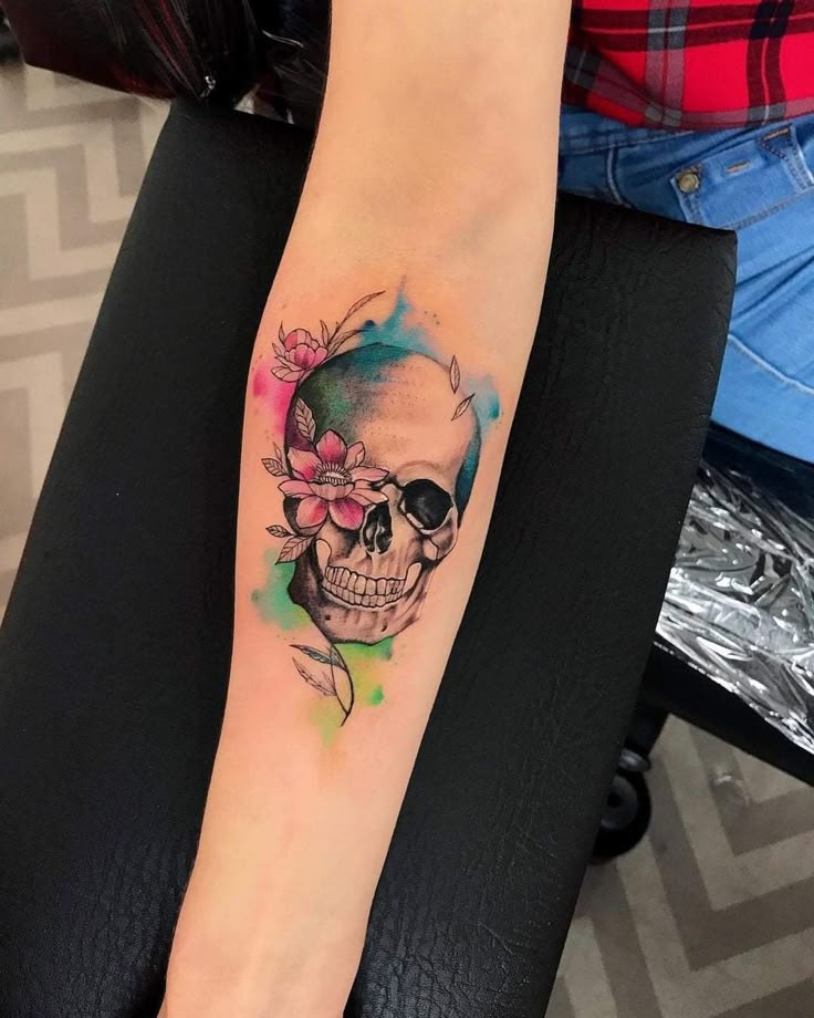 29 Skull Tattoos Ideas for Men and Women Unique, Traditional, Feminine, Dark & Mexican Skull Designs