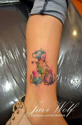 22 Cat and Dog Tattoo Ideas