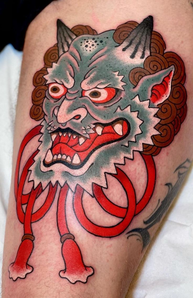 27 Oni Mask Tattoo Ideas Traditional Japanese Designs for Forearm, Chest, Sleeve, and Back