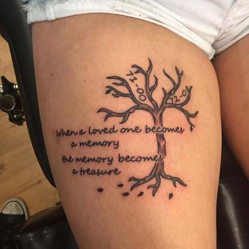 19 Unique Memorial Tattoo Quotes for Remembrance in Loving Tributes in Ink