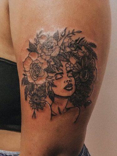 Discover 18 African Queen Tattoo Designs for Empowered Women in