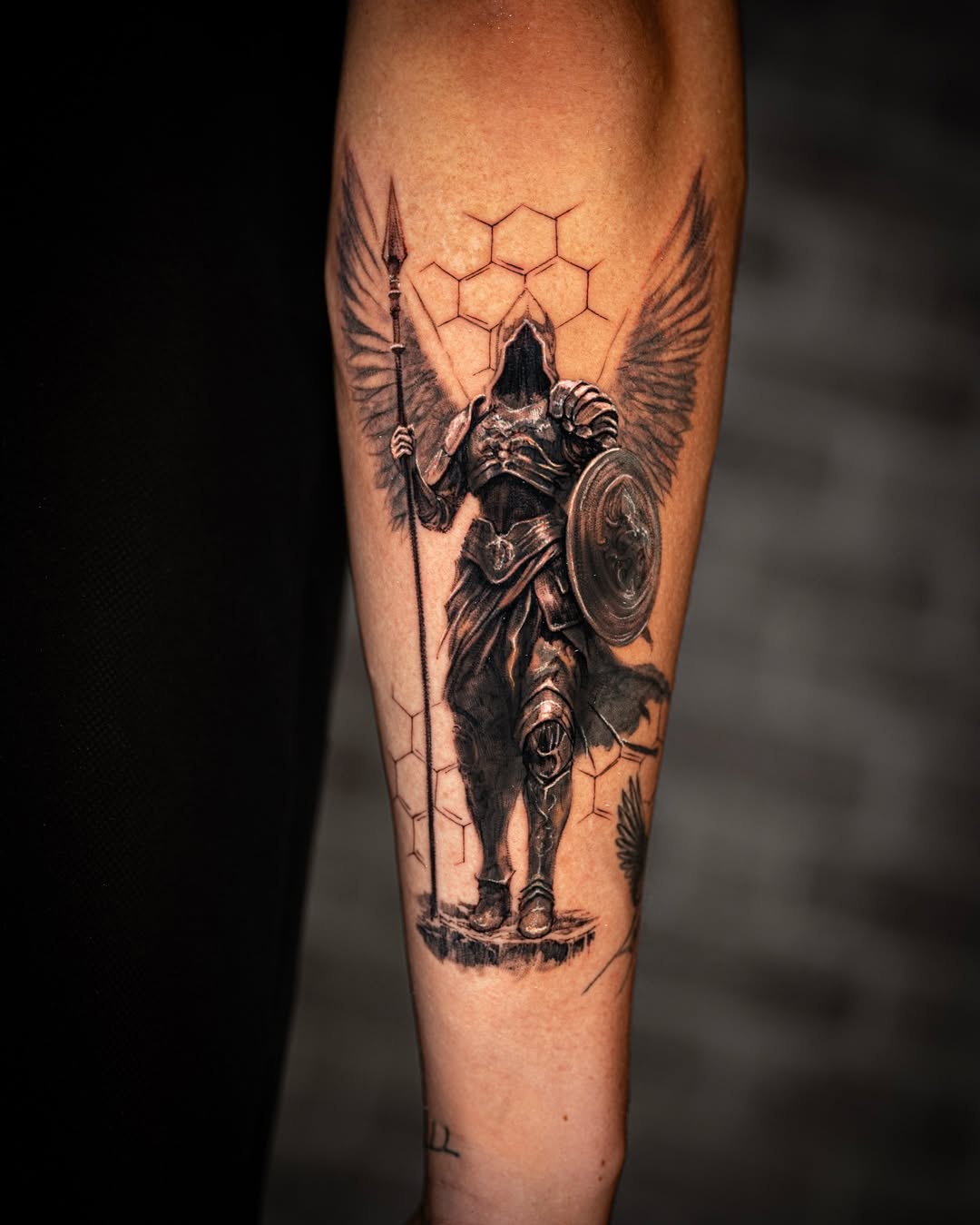 28 Archangel Michael Tattoo Designs for Men and Women   Realism, Sleeve, and Geometric Ideas
