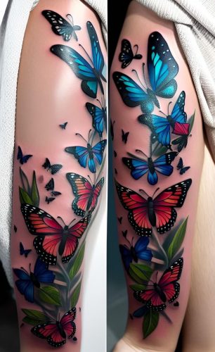 16 Beautiful Butterfly Tattoo Ideas for Women
