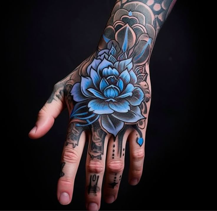 27 Rose Hand Tattoo Ideas: From Classic Black-and-Gray to Bold Narrative Pieces