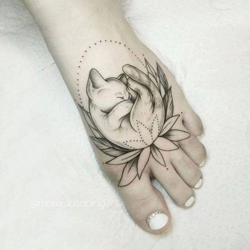 16 Cat Tattoo Ideas with Meaning