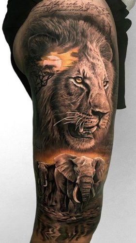 17 Elephant Tattoo Ideas for Men