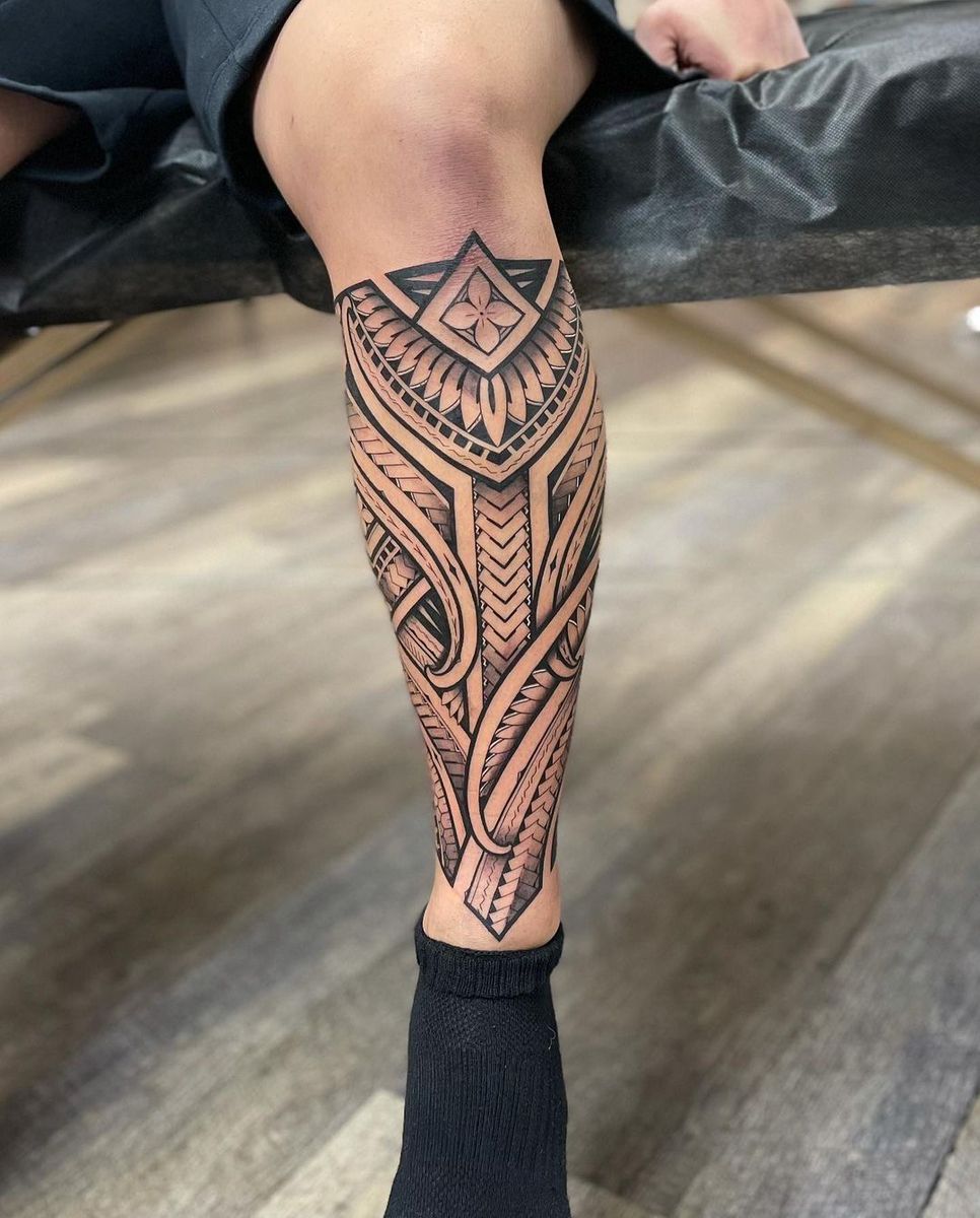 Polynesian Tattoo 26 Ideas Designs for Women and Men, Sleeve, Leg Stencil, Arm Band Styles