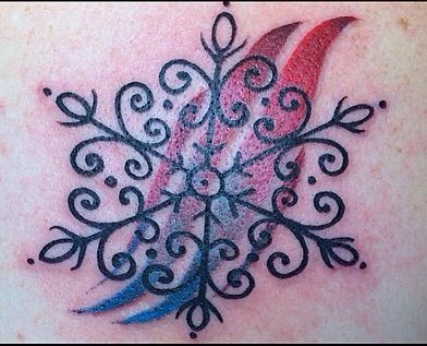 25 Snowflake Tattoo Ideas