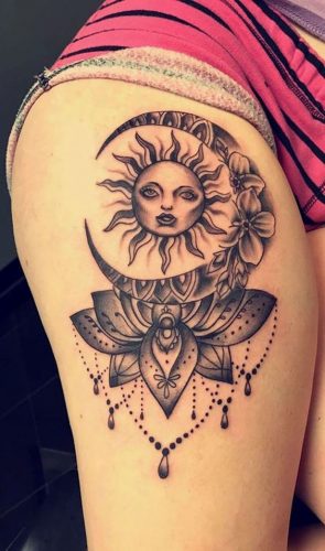19 Hip and Thigh Tattoo Ideas for Women
