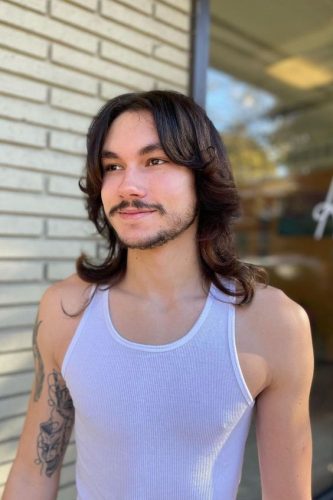 Top 18 Men s Wolf Cut Hairstyles of : Embrace Bold Curls and Mullet Revivals