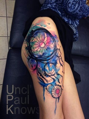 Explore 18 Unique Dreamcatcher Tattoo Designs for  &#8211; Symbolism &#038; Artistic Beauty