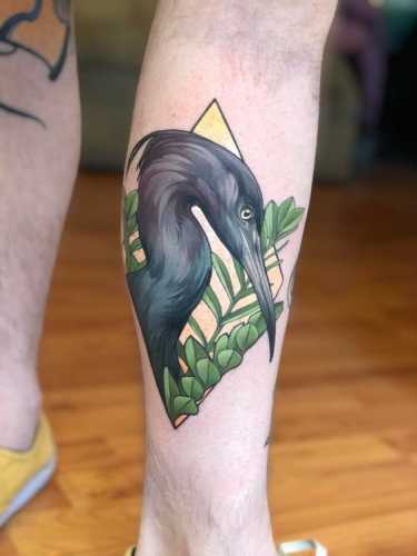 21 Heron Tattoo Ideas