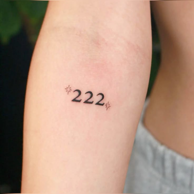 31 Ideas 222 Tattoo: Meanings, Fonts, and Placements You ll Actually Want