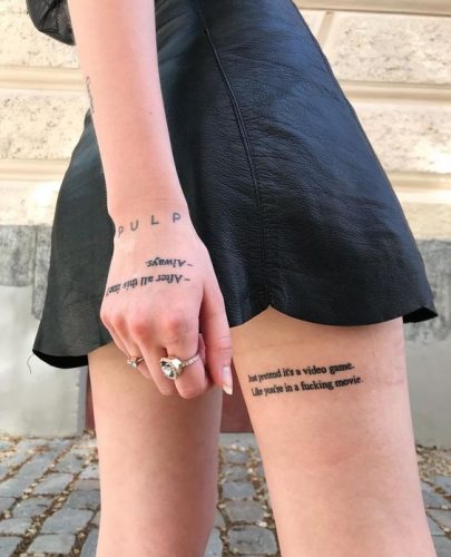 Discover the Top 15 Side Calf Tattoo Designs for Women in