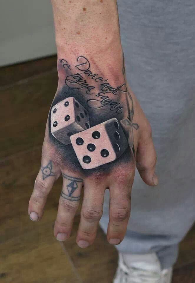 25 Dice Tattoo Ideas with Cool Flash Designs, Stencil Outlines & Men s Placement