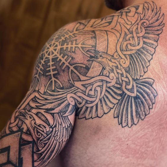 Explore the Best 20 Celtic Warrior Tattoos for : Designs for Men & Women | Stencil Ideas for Strength