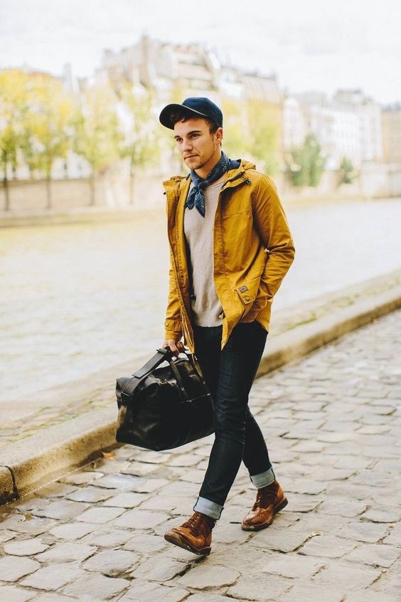Explore 22 Stylish Hat Outfits for Men in : From Urban Cowboy to Refined Canine Companion