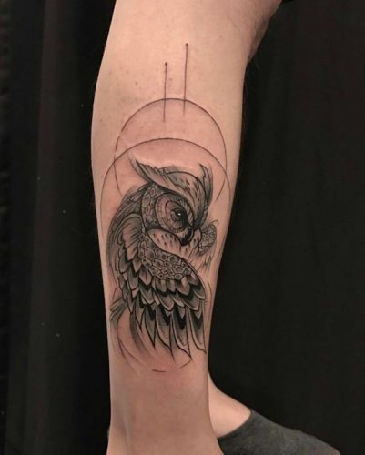 Explore 21 Stunning Owl Tattoo Designs for : Symbolism and Artistry in Ink