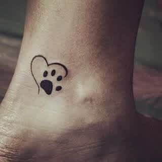 18 Minimalist Dog Tattoo Ideas