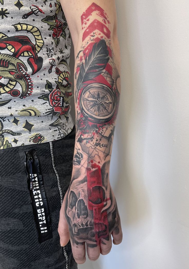 Top 30 Unique Men’s Body Tattoo Ideas for Full Back, Leg, Chest & Forearm Designs