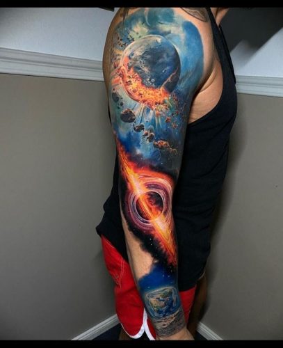 16 Full Color Tattoo Sleeve Ideas