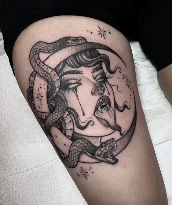 25 Ideas for Dark Feminine Tattoos: Aesthetic Inspiration for Every Style