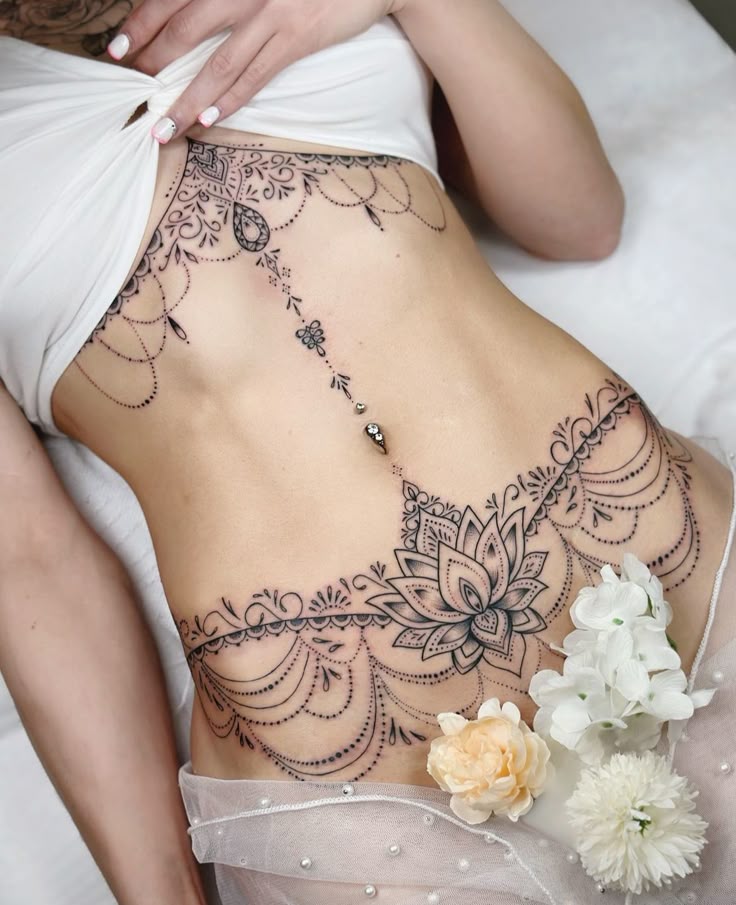 29 Ideas Sternum Tattoo : A Guide to Bold, Feminine & Unique Designs