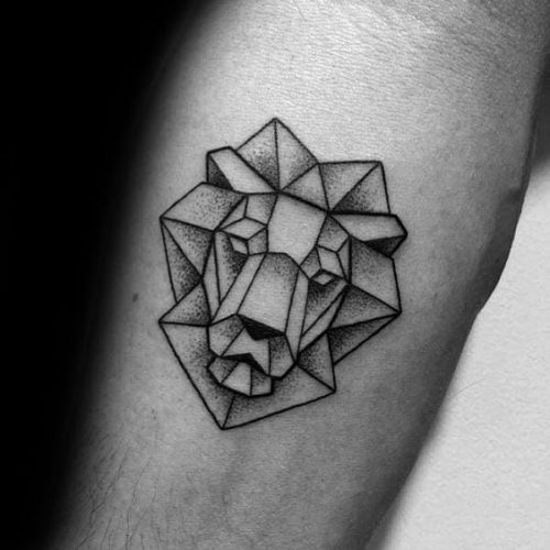 Keep it Simple: 27 Elegant Lion Tattoo Designs