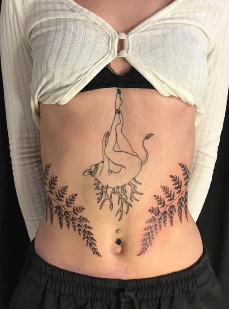 20 Unique Side Stomach Tattoo Ideas for Men & Women | Inspiring Lower Tummy Designs