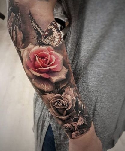 Eternal Elegance: 29 Rose Tattoo Ideas for Men