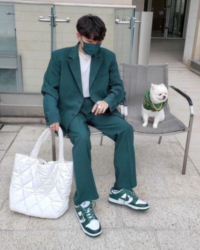 20 Men’s Sneakers with Suits Ideas for