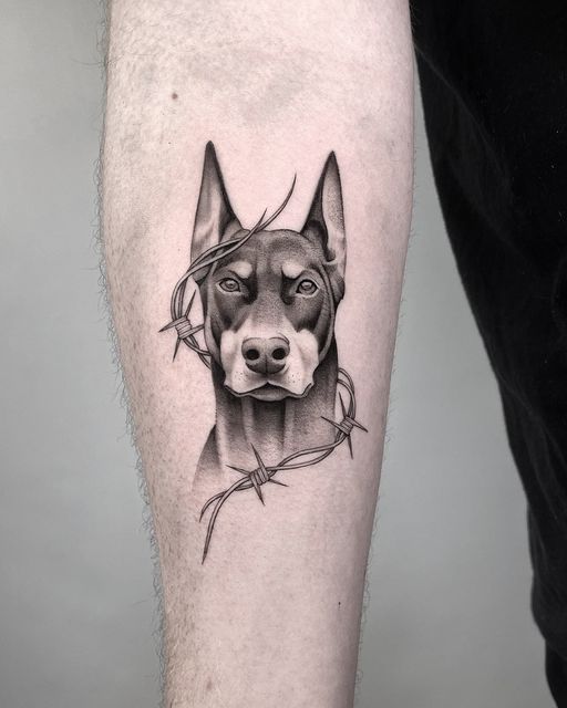 28 Doberman Tattoo Ideas: Designs That Capture Loyalty, Power, and Poise