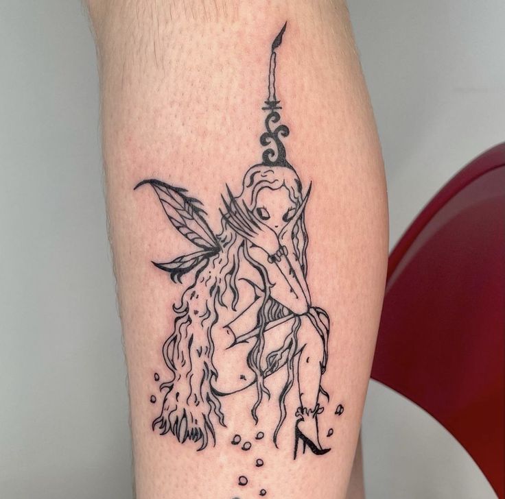 27 Fairy Tattoo Designs : Spiritual, Gothic, Fineline & Uncommon Ideas