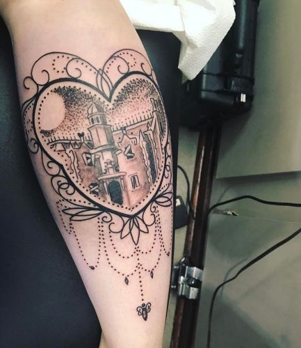 Unique 18 Haunted Mansion Tattoo Inspirations : Disney Designs & Ghostly Art