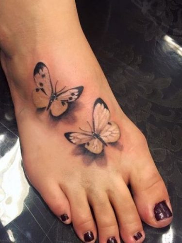 29 Striking Foot Tattoo Ideas for Women